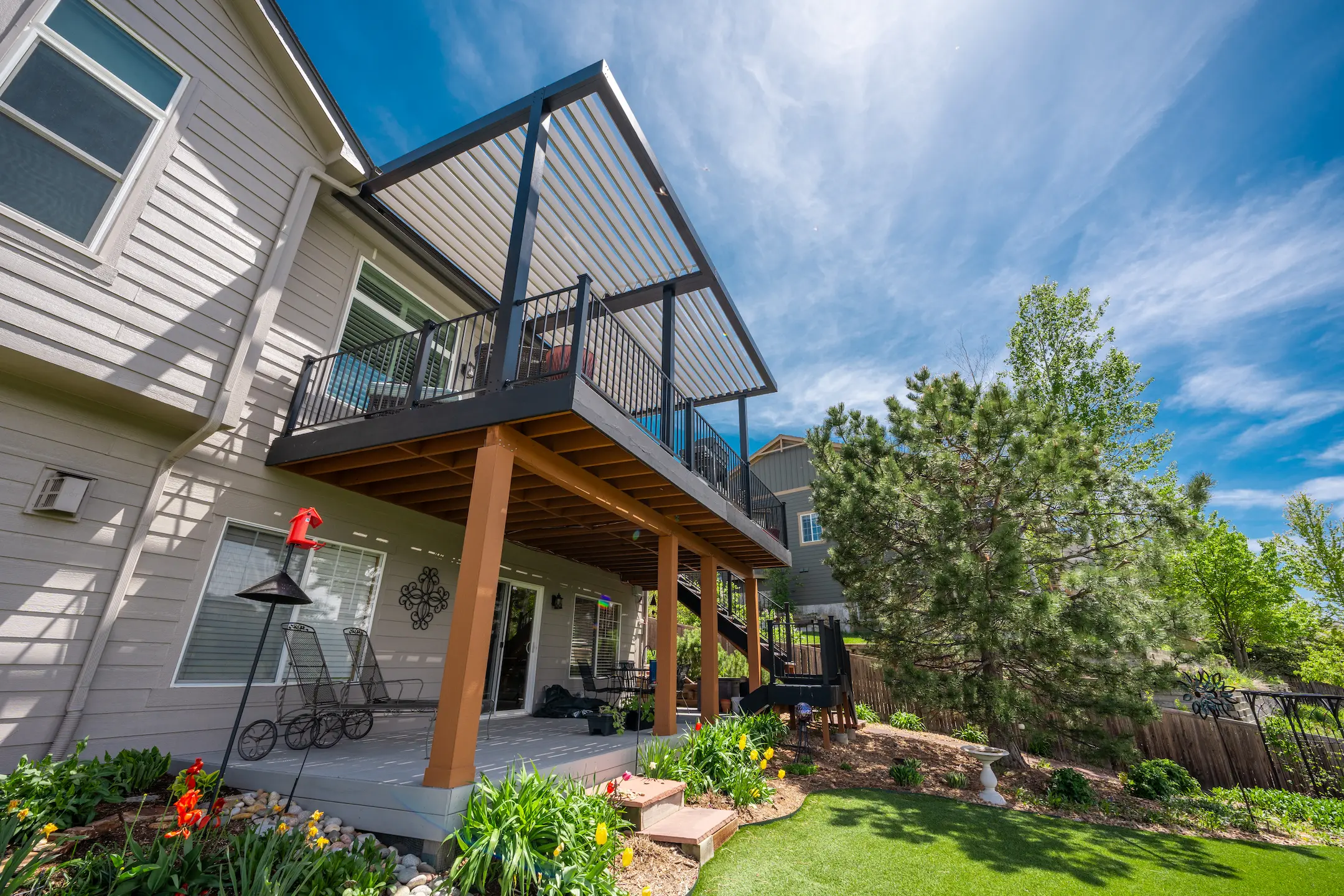 Deck Footing & Framing